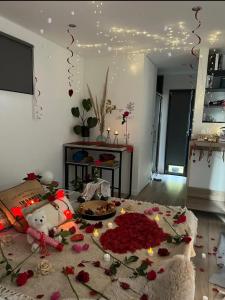 Chalets Chalet accueillant a Saint-Vincent-de-Tyrosse avec jardin : photos des chambres