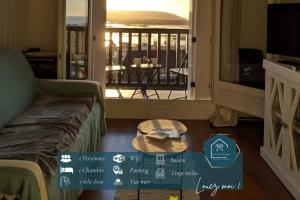 Appartements Le Panoramique, F2- vue imprenable, wifi & parking : photos des chambres