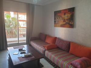 In Gueliz, Chic and Ethnic with a palm view