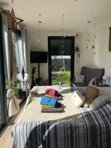 Chalets Chalet accueillant a Saint-Vincent-de-Tyrosse avec jardin : photos des chambres