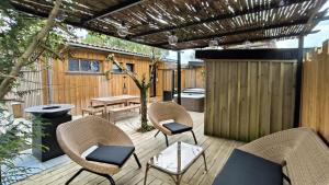 Appartements La Cabanareve Plage Spa pour 6 personnes : photos des chambres