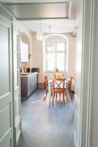 Stylish apartment in the baroque house