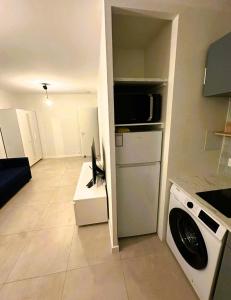 Appartements Cozy studio avec balcon aux portes de Geneve : photos des chambres