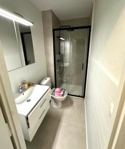 Appartements Cozy studio avec balcon aux portes de Geneve : photos des chambres