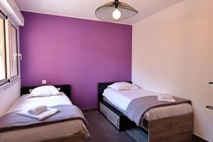 Appartements Acula Marina - Mer, Maquis Corse - T4 Lumineux : photos des chambres