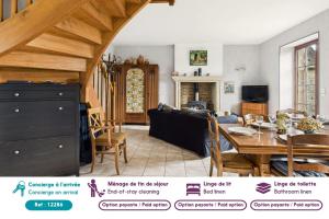 Charmante maison de campagne pour 6 avec jardin