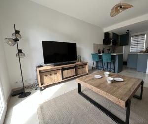 Appartements Charmant T2 renove avec balcon, proche plage et commerces : photos des chambres