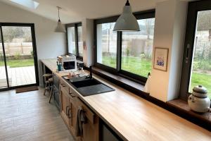 Maisons de vacances Maison lumineuse a 7mn plages, 5mn de La Trinite : photos des chambres
