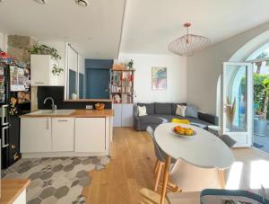 Appartements Residence Hermitage 3p apartment terrace parking sea 1min : photos des chambres