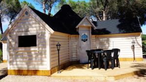Tentes de luxe Ushuaia Villages Camping Figurotta : photos des chambres