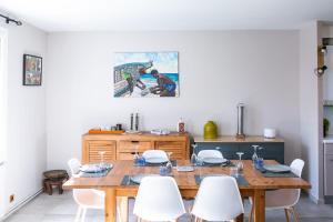 Maisons de vacances L'Atoll Wifi Jardin Parking : photos des chambres