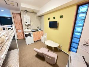 Room 303 Aruter Hotel Sapporo 10-minute walk from Sapporo Station Retro Japandi Room - Vacation STAY 18864 - 3hvězdičkové hotely ve městě Sapporo