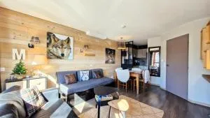 Résidence Le Panoramic - Appartement chaleureux · Départ et retour skis aux pieds · Piscine · Spa MAE-6941 - Magland