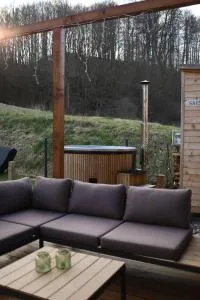 Domek Jeleniówka z Sauną i podgrzewaną Balią z Jacuzzi - Dańczów