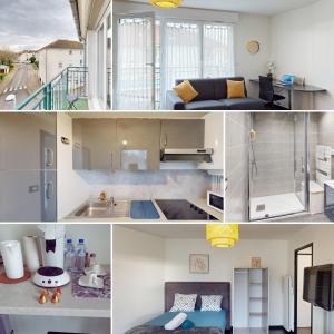 La perle de Bussy- Grand studio cosy -Parking-Balcon- Disneyland - Paris