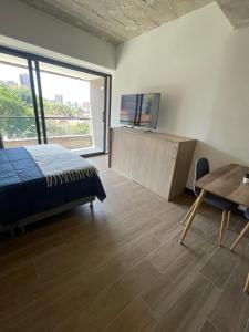 Apartamento con vista y aire acondicionado cerca a El Tesoro