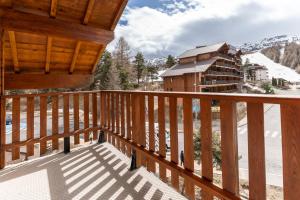 Appartements 150m des pistes, appartement pour 8 avec balcon : photos des chambres