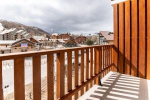 Appartements 150m des pistes, appartement pour 8 avec balcon : photos des chambres
