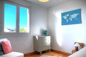 Maisons de vacances La Corniche-Maison vue mer avec grand jardin : photos des chambres