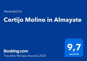 Cortijo Molino in Almayate