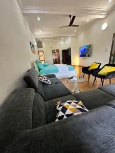 Luxurious, Spacious Studio with Balcony & Rooftop - Wonyomé