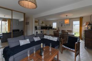 Maisons de vacances GRAIN DE SEL - Maison de plein pied 100m de la mer : photos des chambres