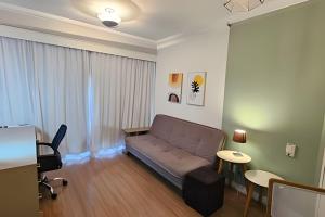 Flat Hotel The Palace com cozinha e sacada