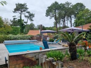 Villas house with heated pool and jacuzzi : photos des chambres
