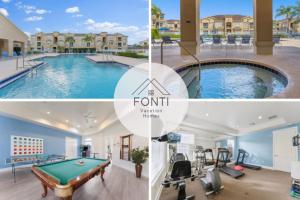 721TR 2BR Condo APT Heated Pool HotTub King Bed