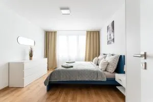 Apartment Tix - 75m2, AC, Parking, 3 min Europa SC - 班斯卡-比斯特里察