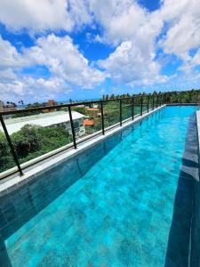Flat Beijupirá Exclusive com piscina no centro de Porto de Galinhas