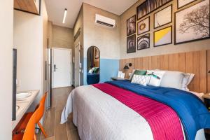 Studio Brooklin Novíssimo, Premium, Varanda Wi-Fi 1GB Academia