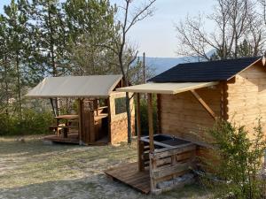 Campings Camping Les Hauts de Rosans : photos des chambres