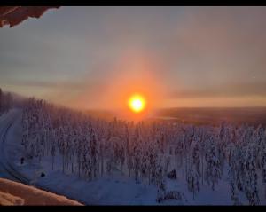 Levi Chalets 1607 Ski-in Ski-out with mountain view and with 2 skipasses