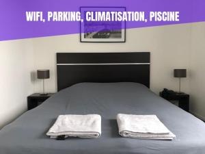 Appartements Le Fitness & Business Studio - Airbus -Piscine Spa : photos des chambres