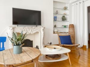 Appartements App 94 m2, balcon, ascenseur, 2 ch, 4 couchages : photos des chambres