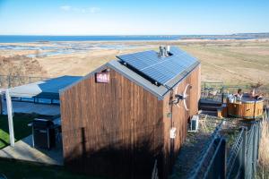 Nowe Domki Deluxe z widokiem na zatokę z basenem i sauną