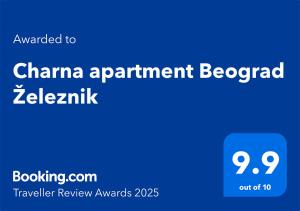 Charna apartment Beograd Železnik