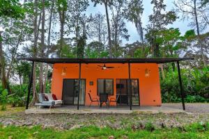 Quiet house in nature