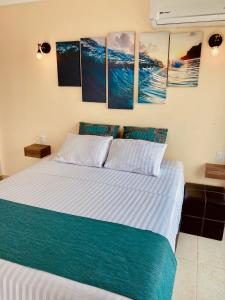 Alberca privada, vista al mar, frente playa foro boca