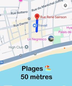 Une atypique et merveilleuse Petite maison en plein cœur de Nice, à proximité de la mer et des plages