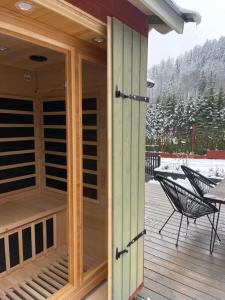 Wioska w Sowich Sokolec