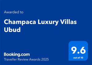 Champaca Luxury Villas Ubud