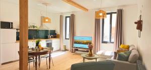 Appartements Chez Flader - Le Verveine - Neuf & Moderne Centre De Langeac : photos des chambres