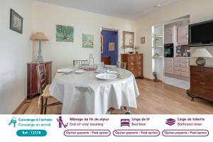 Appartement pour 4 au Pouliguen, avec terrasse