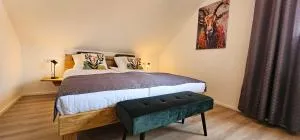 Elodia Luxus Apartment - WLAN, Smart TV, Terrasse, Küche, Handtücher - Gerstetten