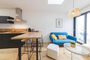 Appartements LE TOPAZE Wifi Patio Centre-ville : Appartement