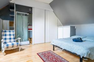 Maisons de vacances Renovated house with garden -20min from Strasbourg : photos des chambres