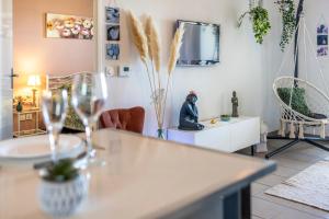 Appartements The Boucau Lodge - Calm - Near to Beach : photos des chambres