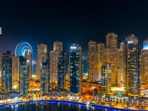 Vida Yacht Club # Up-scale 2BHK # Marina,Sea & Ain View